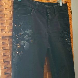 Cache Black Jeans